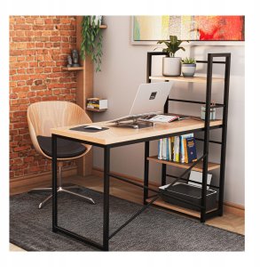 Nowoczesne Biurko Komputerowe Z Regałem Loft Mark Adler Leader 4.0 15