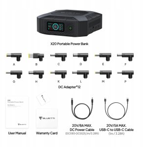 BLUETTI X20 Powerbank for Laptop 10