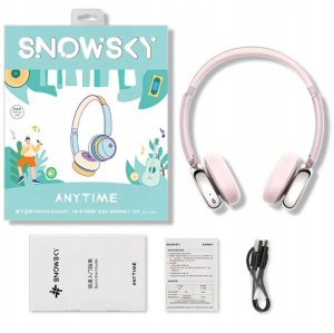 FiiO Snowsky Anytime - pink - Słuchawki Nauszne Bluetooth z Aktywną Redukcją Szumów ANC 5