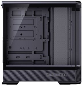 Jonsbo D400 PC-Gehuse, Midi Tower, ATX, Tempered Glass - schwarz 2