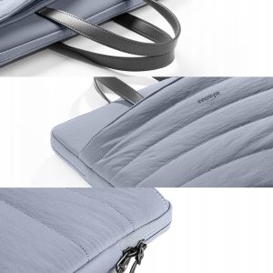 INNOSTYLE DAMSKA TORBA NA LAPTOPA 13 14 WODOODPORNA CARRYLITE SLIM SZARA 11