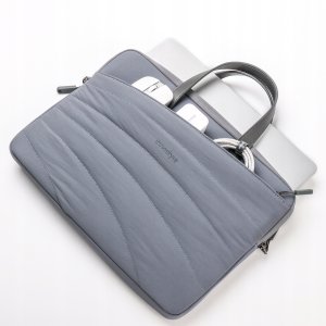 INNOSTYLE DAMSKA TORBA NA LAPTOPA 13 14 WODOODPORNA CARRYLITE SLIM SZARA 5