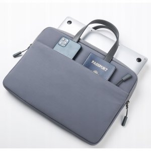 INNOSTYLE DAMSKA TORBA NA LAPTOPA 13 14 WODOODPORNA CARRYLITE SLIM SZARA 6