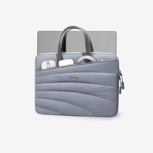 INNOSTYLE DAMSKA TORBA NA LAPTOPA 13 14 WODOODPORNA CARRYLITE SLIM SZARA 7