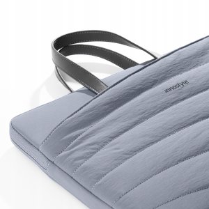 INNOSTYLE DAMSKA TORBA NA LAPTOPA 13 14 WODOODPORNA CARRYLITE SLIM SZARA 10