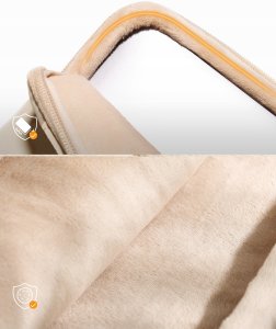 INNOSTYLE DAMSKA TORBA NA LAPTOPA 13 14 WODOODPORNA STRATUS SLEEVE BEŻOWA 5