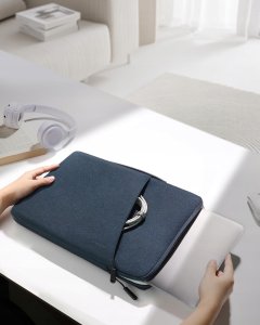 INNOSTYLE TORBA NA LAPTOPA 13 14 WODOODPORNA ETUI OMNIPROTECT PLUS NIEBIESKA 3