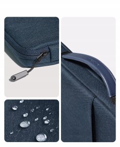 INNOSTYLE TORBA NA LAPTOPA 13 14 WODOODPORNA ETUI OMNIPROTECT PLUS NIEBIESKA 6