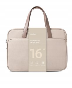 INNOSTYLE DAMSKA TORBA NA LAPTOPA 15 6 16 WODOODPORNA OMNIPROTECT PRO BEŻOWA 12