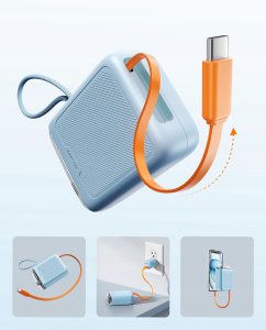 Powerbank Innostyle TransiMini FlexCharge 10000mAh Niebieski 2