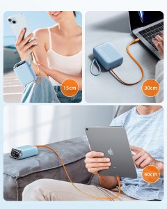 Powerbank Innostyle TransiMini FlexCharge 10000mAh Niebieski 7