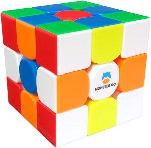 KOSTKA RUBIKA 3x3 MAGNETYCZNA GAN MONSTER GO PROFESJONALNA UKŁADANKA ŁAMIGŁÓWKA 3