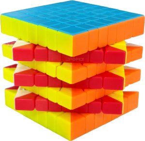 KOSTKA RUBIKA 7x7 QYToys GRA LOGICZNA UKŁADANKA ŁAMIGŁÓWKA 2