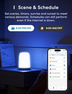 Inteligentna lampka Meross MSL430J (HomeKit) 4