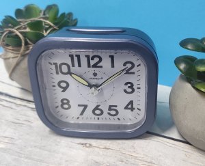 Budzik Perfect BB08006 niebieski 8 x 7 cm . 4