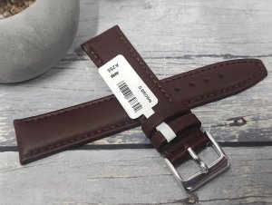 Chermond Skórzany pasek do zegarka 220mm A255.18 ciemnobrązowy . 3