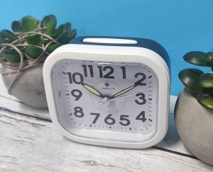 Budzik Perfect BB08006 biały 8 x 7 cm . 4