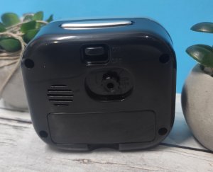 Budzik Perfect BB08006 srebrny 8 x 7 cm . 4