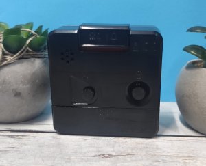 Budzik Perfect BB06602 niebieski mały 6,5 cm . 4