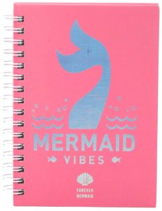 Notatnik W Linie Holograficzna Ogon Syreni Różowy A6 80 Kartek LEAN 3