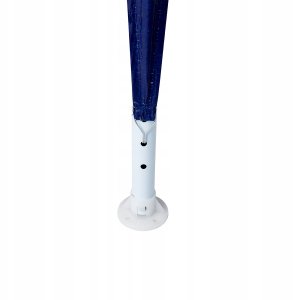 vidaXL Namiot imprezowy Niebieski 8x4 m PE 8