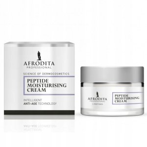 Afrodita PEPTIDES Krem nawilżający z peptydami do Twarzy 50ml 1