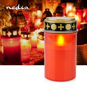 Nedis Znicz LED na baterie 2