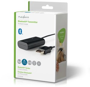 Nadajnik Bluetooth Nedis BTTR050BK AUX/USB SBC Do 1 urządzenia Czarny 5