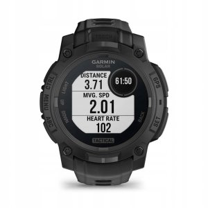Garmin Instinct® 3 – 45 mm, Solar, Tactical Edition, Black with Black Band 9
