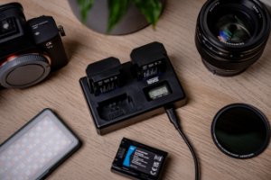 Ładowarka do aparatu Newell battery charger TT-USB-C 3x Sony NP-FZ100 13