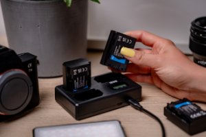 Ładowarka do aparatu Newell battery charger TT-USB-C 3x Sony NP-FZ100 8