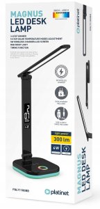 Lampka biurkowa Platinet czarna  (46217) 8
