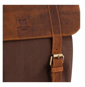 Duży męski plecak vintage Paolo Peruzzi T-29-BR 2