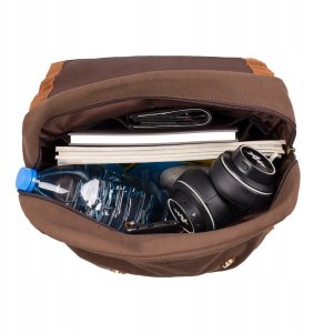 Duży męski plecak vintage Paolo Peruzzi T-29-BR 6