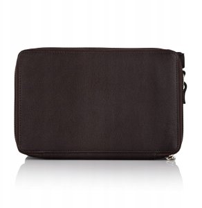 Klasyczna saszetka męska ze skóry z organizerem Paolo Peruzzi T-26-BR 5