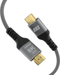 EFB Elektronik HDMI-21-00001 kabel HDMI 0,5 m HDMI Typu A (Standard) Czarny, Szary 2