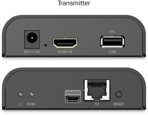 Przełącznik Digitus HDMI IP KVM Extender Set, 4K/60Hz 3