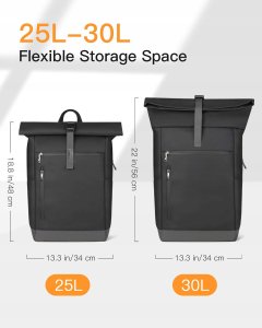 inateck Notebook-Rucksack 17 BP01003 black 25-30L 3