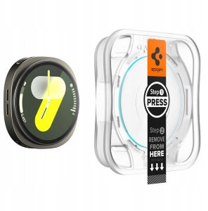 SZKŁO HARTOWANE SPIGEN GLAS.TR ”EZ-FIT” 2-PACK GALAXY WATCH 8 (40 MM) CLEAR 5