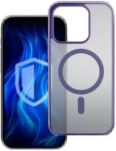 Etui 3MK Frosty MagCase do Apple iPhone  17 Air fioletowy 2