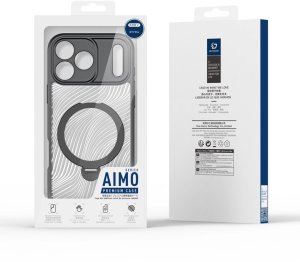 Etui Dux Ducis Aimo Mag z pierścieniem magnetycznym i podstawką na iPhone 17 Pro – czarne 9