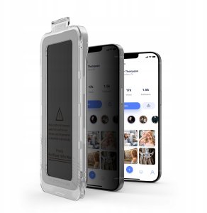 Szkło prywatyzujące Tech-Protect Quick Set Spy+ do Apple iPhone 16 Pro Max Privacy [2 PACK] 4