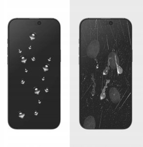 Szkło prywatyzujące Tech-Protect Quick Set Spy+ do Apple iPhone 15 / 16 Privacy [2 PACK] 6