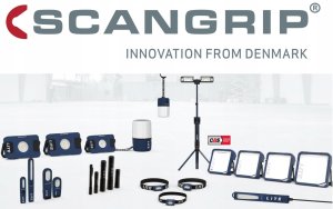 Lampa inspekcyjna LED z funkcją światła UV Scangrip UV-FORM 03.5408 4