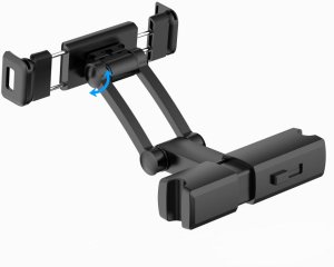 Uchwyt samochodowy do smartfona tabletu na zagłówek V2 - czarny Uchwyt samochodowy do smartfona tabletu na zagłówek V2 - czarny 6