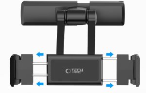 Uchwyt samochodowy do smartfona tabletu na zagłówek V2 - czarny Uchwyt samochodowy do smartfona tabletu na zagłówek V2 - czarny 7