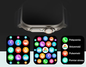 Zegarek SMARTWATCH Rubicon RNCF17 2 paski 8