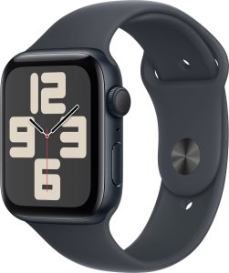 Smartwatch Apple Watch SE GPS 44mm Midnight Alu Sport S/M Czarny  (mxej3qc/a) 1