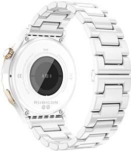 Zegarek damski SMARTWATCH Rubicon NE92 CERAMIKA złoty + pasek 4