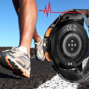 SMARTWATCH MĘSKI GPS MENU POLSKIE WODOODPORNY SPORT ROZMOWY SMART WATCH PL 4